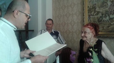 Фото: Відома львів’янка Броніслава Чечіна відзначила столітній ювілей