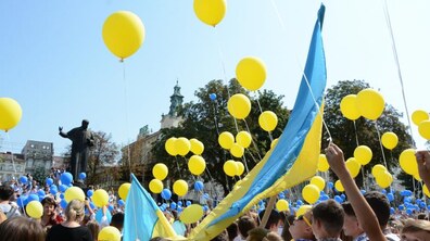 Фото: День прапора та День Незалежності України у Львові. Програма заходів
