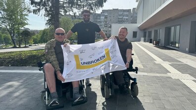 Фото: Вперше в історії: українські ветерани з ампутаціями піднімуться до базового табору Евересту, щоб зібрати кошти для Центру UNBROKEN