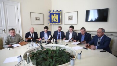 Фото: Міста Львівщини об’єднуються для вирішення питання комплексного поводження з ТПВ: Львів і 7 міст, які потребують полігону для захоронення ТПВ, підписали Меморандум про співпрацю