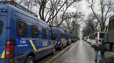 Фото: «Мерія дозволу на перекриття руху не давала», — Сергій Бабак