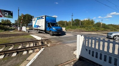 Залізничний переїзд на вул. Пластовій