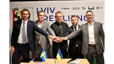 Підписання угоди під час Lviv Resilience Day у Гданськ