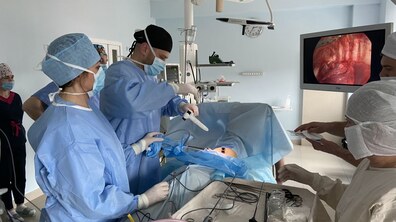 Фото: Львівські хірурги торакоскопічно прооперували дитину з рецидивуючим пневмотораксом