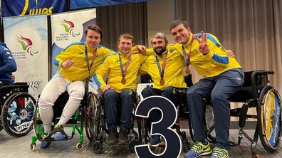 Фото: Львів’яни здобули медалі на етапі Кубка світу з паралімпійського фехтування