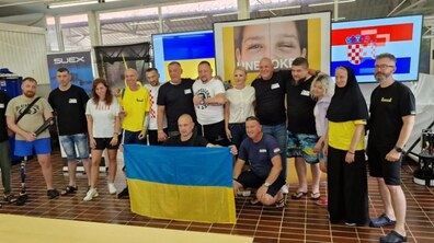Фото: Дайвінг в Адріатичному морі: українські ветерани взяли участь у проєкті від хорватських колег