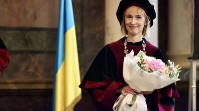 Фото: Мер Львова Андрій Садовий взяв участь у засіданні Вченої ради Львівської політехніки з нагоди інавгурації ректорки Наталії Шаховської