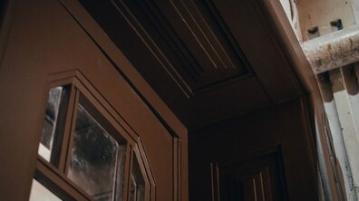 Фото: Львівські реставратори відновили історичні двері-віяло на вул.Тарнавського