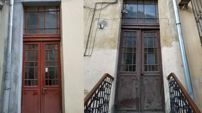 Фото: Реставратори відновили двері-близнюки в центрі Львова