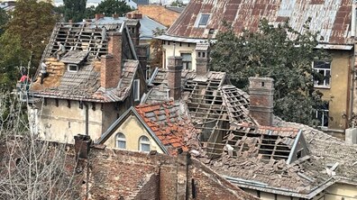 На фото один із будинків, що постраждав від обстрілу 4 вересня. Автор - Роман Балук
