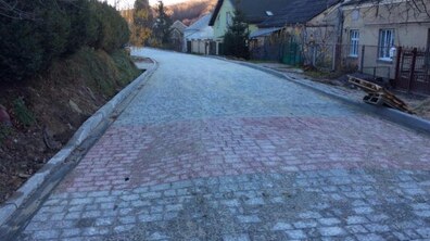 Фото: Капітальний ремонт вул. М. Голубця перебуває на стадії завершення: на виконання робіт було виділено 6 млн гривень