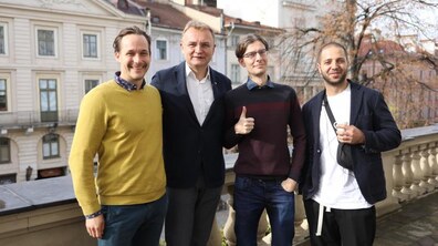 Фото: Андрій Садовий зустрівся з «нічними мерами» Вільнюса, Лондона та Будапешта