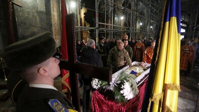 Фото: Львів попрощався із загиблим на війні Героєм Ігорем Гавриляком