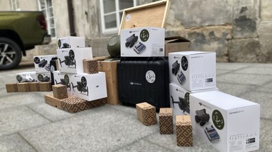 Фото: Помста Лева: від громади Львова військовим передали дрони, авто та РЕБ
