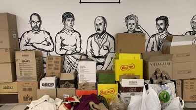 Фото: У Lviv Open Lab облаштували волонтерський пункт