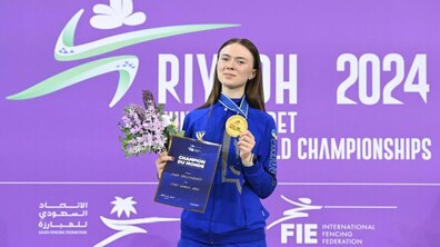 Фото: Львівʼянка стала чемпіонкою світу з фехтування