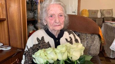Фото: Львів'янка Марія Мельник відзначила свої 101-ші уродини