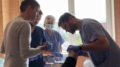 Фото: Львівські лікарі мали нагоду попрацювати з найкращим данським спеціалістом із протезування