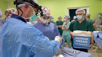 Фото: Більше ніж за добу лікарі у Львові пересадили дев’ять органів