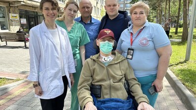 Фото: У центрі НЕЗЛАМНІ два місяці виходжували десантника з пробитою легенею та розтрощеним хребтом