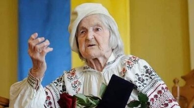 Фото: Зв’язкова УПА Ольга Ільків відзначила 101 рік
