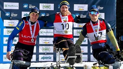 Фото: Львівський паралімпієць виборов дві металі з біатлону на етапі Кубка світу