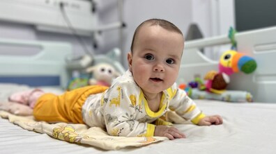 Фото: У Львові лікарі прооперували немовля з дуже рідкісною аномалією судин головного мозку