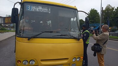 Фото: Перевізників пасажирського транспорту перевіряють на дотримання карантинних обмежень