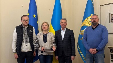 Фото: У мерії уклали угоду з Ощадбанком на фінансування будівництва сміттєпереробного заводу, нового моста на вул. Ковча та центрів для ветеранів