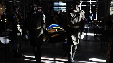 Фото: Львів прощається із загиблим Героєм Іваном Горошком