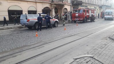 Фото: Пожежу на вул. Франка, 35 ліквідували