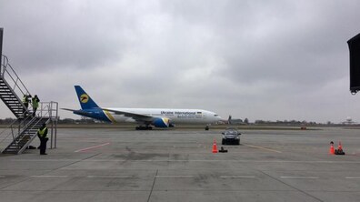 Фото: У Львові презентували далекомагістральний літак нового покоління Boeing 777