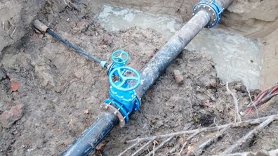 Фото: Фахівці Львівводоканалу у Дублянах уже замінили 1190 м водопроводів різних діаметрів