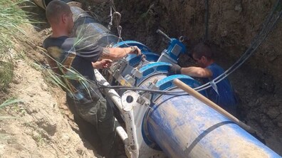 Фото: У липні ремонтні бригади Львівводоканалу замінили 3,7 км водопровідних мереж