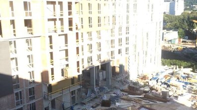 Фото: Особа, що загинула на території будівельного майданчика на просп. Чорновола, не має жодного стосунку ані до замовника будівництва, ані до підрядної організації