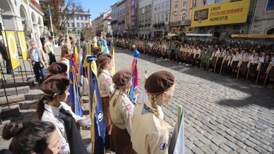 Фото: У Львові відбулося Відкриття Пластового року