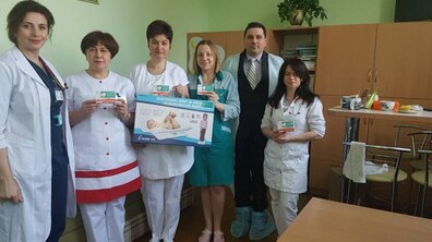 Фото: Пологове відділення 3-ї міської лікарні отримало благодійну допомогу