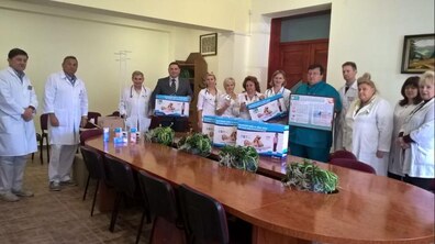 Фото: Міська дитяча лікарня отримала благодійну допомогу
