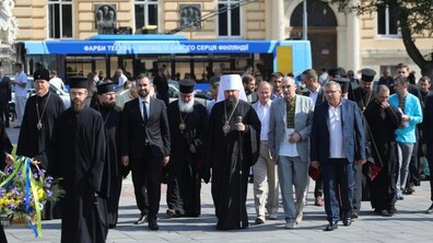 Фото: Сьогодні Глава Православної Церкви України відвідав Львів