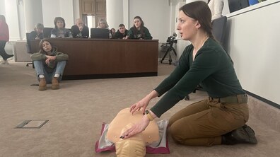 Фото: «Моя особиста безпека»: у Львові пройшли перші в цьому році безкоштовні навчання з домедичної допомоги (відео)