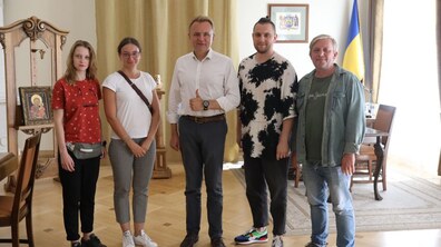 Фото: На балконі міського голови Львова у вересні зніматимуть фільм