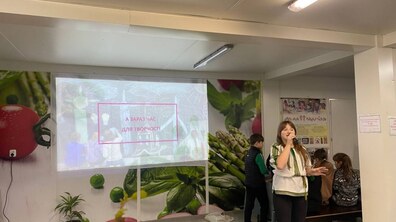 Фото: У модульному містечку «Маріяполіс» розповіли про освітні можливості Сихова