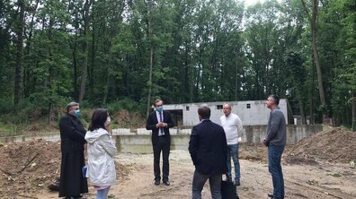 Фото: В Музеї народної архітектури та побуту відновлюють роботи щодо будівництва інформаційно-освітнього центру