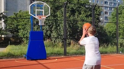 Фото: У Рясне‑2 відкрили новий баскетбольний майданчик (відео)