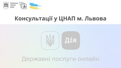 Фото: У ЦНАП Львова можна отримати консультацію щодо онлайн-послуг порталу ДІЯ