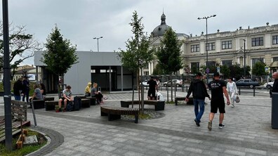 Фото: На площі Двірцевій буде Центр надання інформації