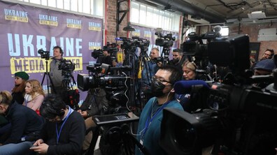 Фото: Дві тисячі журналістів з усього світу відвідали Львів від початку повномасштабної війни
