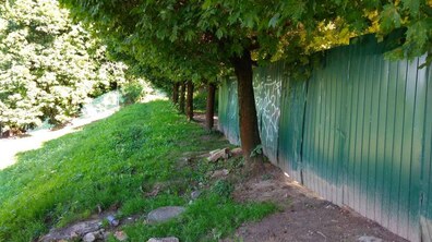 Фото: У парку культури виявлено незаконне захоплення землі парку