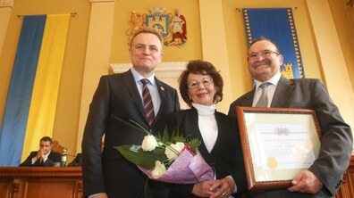 Фото: Родина Шпіцерів отримала звання «Шляхетна львівська родина»
