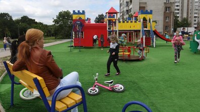 Фото: У Львові побільшає дитячо-спортивних майданчиків